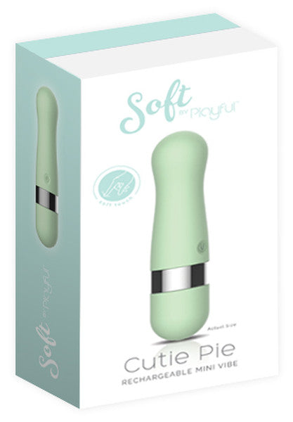 Soft By Playful Cutie Pie Rechargeable Bullet Mint - Club X